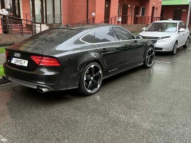 Черный Ауди A7 Sportback, объемом двигателя 3 л и пробегом 120 тыс. км за 15500 $, фото 4 на Automoto.ua