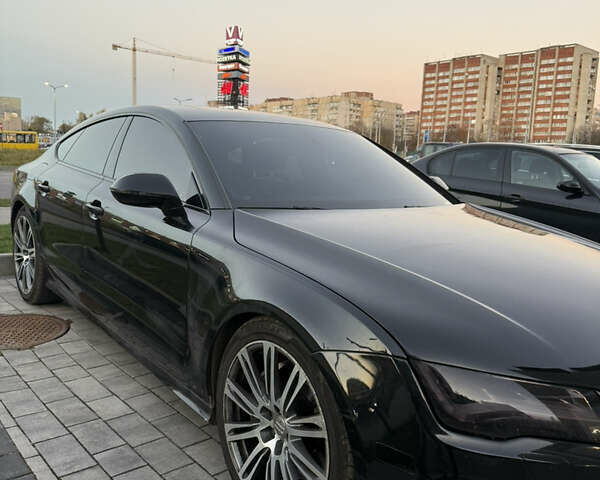 Чорний Ауді A7 Sportback, об'ємом двигуна 3 л та пробігом 183 тис. км за 14500 $, фото 8 на Automoto.ua