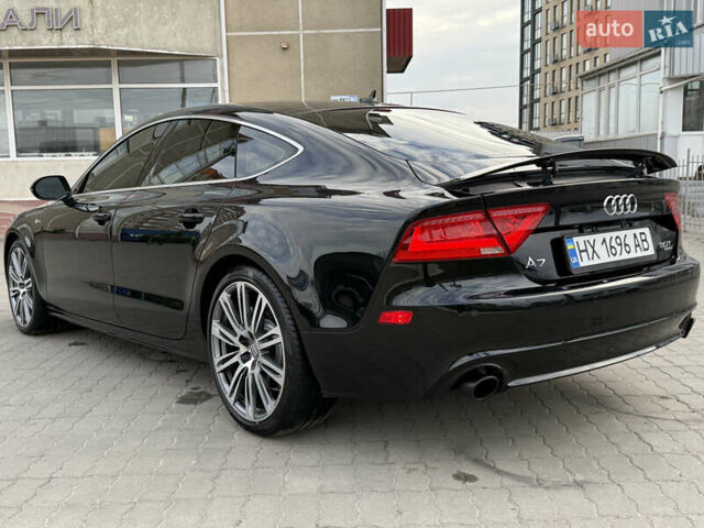 Черный Ауди A7 Sportback, объемом двигателя 3 л и пробегом 273 тыс. км за 24888 $, фото 9 на Automoto.ua