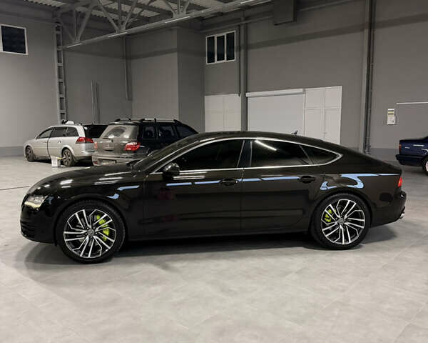 Чорний Ауді A7 Sportback, об'ємом двигуна 3 л та пробігом 194 тис. км за 17500 $, фото 5 на Automoto.ua
