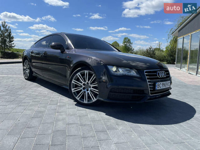Черный Ауди A7 Sportback, объемом двигателя 3 л и пробегом 271 тыс. км за 10700 $, фото 2 на Automoto.ua