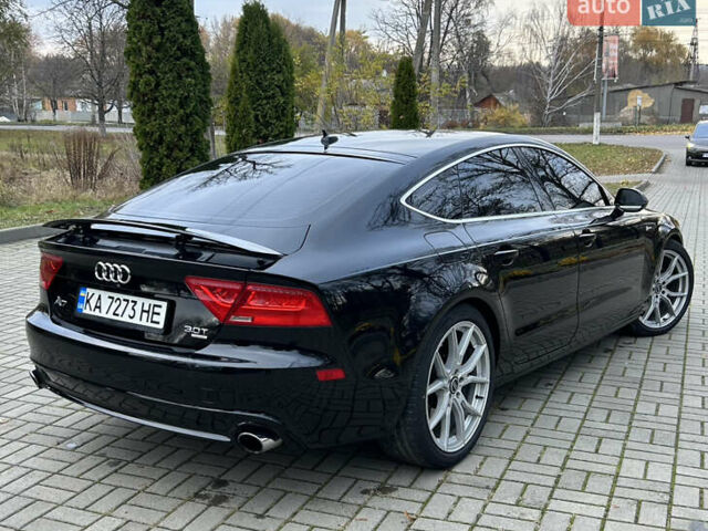 Чорний Ауді A7 Sportback, об'ємом двигуна 3 л та пробігом 208 тис. км за 12950 $, фото 5 на Automoto.ua