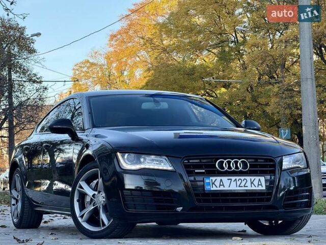 Чорний Ауді A7 Sportback, об'ємом двигуна 3 л та пробігом 207 тис. км за 13999 $, фото 21 на Automoto.ua