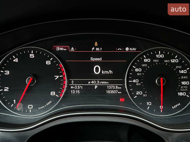 Чорний Ауді A7 Sportback, об'ємом двигуна 3 л та пробігом 183 тис. км за 15300 $, фото 12 на Automoto.ua