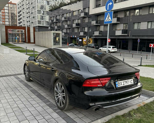 Чорний Ауді A7 Sportback, об'ємом двигуна 3 л та пробігом 183 тис. км за 14500 $, фото 9 на Automoto.ua