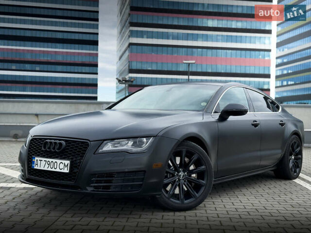 Черный Ауди A7 Sportback, объемом двигателя 3 л и пробегом 228 тыс. км за 17900 $, фото 3 на Automoto.ua