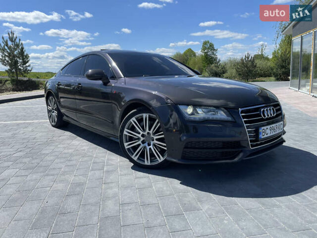 Черный Ауди A7 Sportback, объемом двигателя 3 л и пробегом 271 тыс. км за 10700 $, фото 10 на Automoto.ua