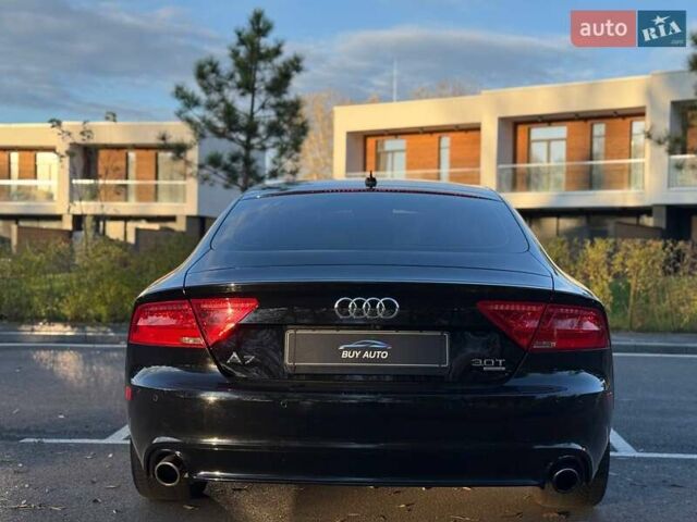 Ауди A7 Sportback 2012 в Киеве на Automoto.ua Черный Ауди A7 Sportback, объемом двигателя 3 л и пробегом 150 тыс. км за 14499 $, фото 5 на Automoto.ua
