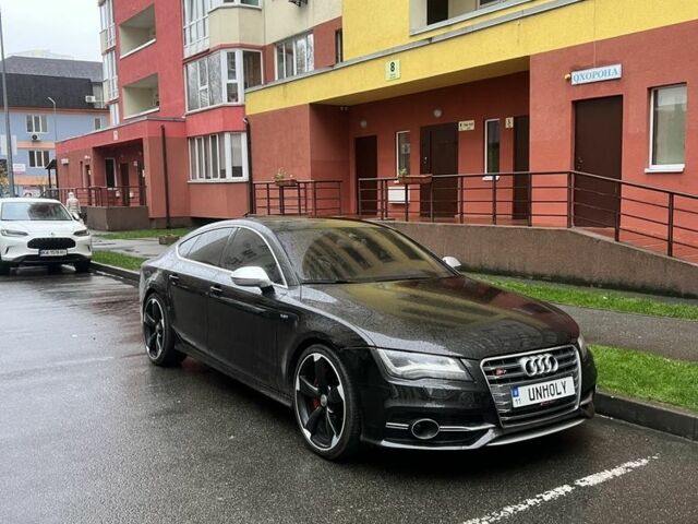 Черный Ауди A7 Sportback, объемом двигателя 3 л и пробегом 120 тыс. км за 15500 $, фото 2 на Automoto.ua