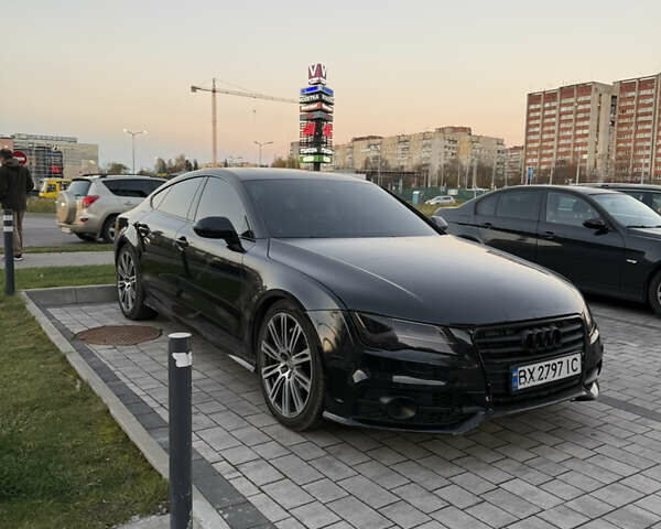 Чорний Ауді A7 Sportback, об'ємом двигуна 3 л та пробігом 183 тис. км за 14500 $, фото 7 на Automoto.ua