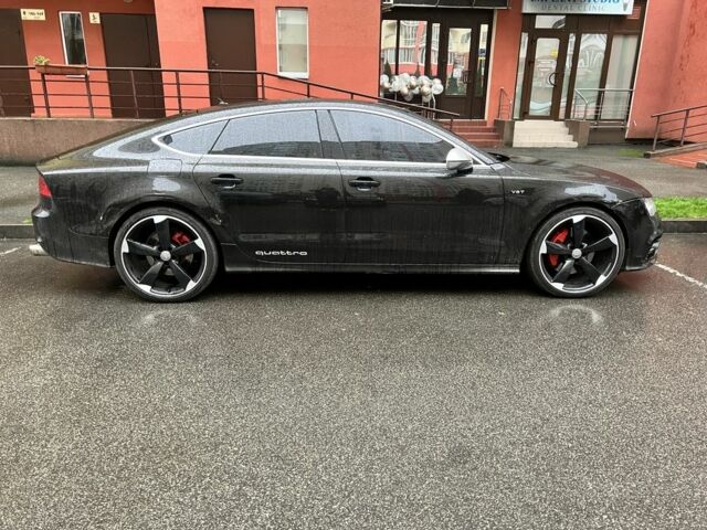 Черный Ауди A7 Sportback, объемом двигателя 3 л и пробегом 120 тыс. км за 15500 $, фото 5 на Automoto.ua