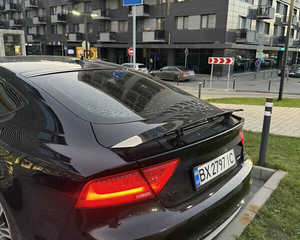 Чорний Ауді A7 Sportback, об'ємом двигуна 3 л та пробігом 183 тис. км за 14500 $, фото 12 на Automoto.ua