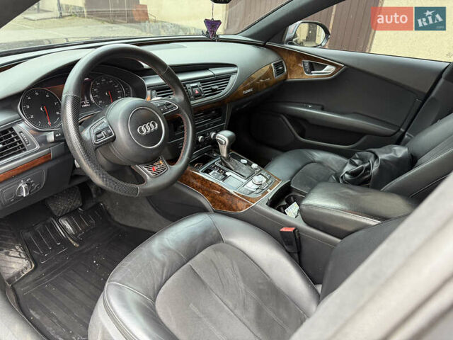 Чорний Ауді A7 Sportback, об'ємом двигуна 3 л та пробігом 170 тис. км за 16999 $, фото 16 на Automoto.ua