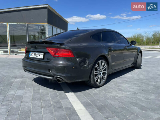 Черный Ауди A7 Sportback, объемом двигателя 3 л и пробегом 271 тыс. км за 10700 $, фото 3 на Automoto.ua