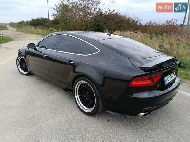 Черный Ауди A7 Sportback, объемом двигателя 3 л и пробегом 314 тыс. км за 13999 $, фото 5 на Automoto.ua