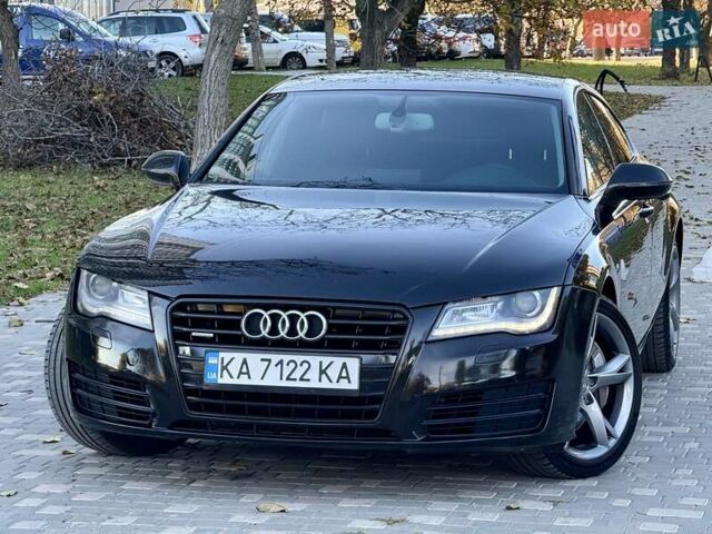 Чорний Ауді A7 Sportback, об'ємом двигуна 3 л та пробігом 207 тис. км за 13999 $, фото 16 на Automoto.ua