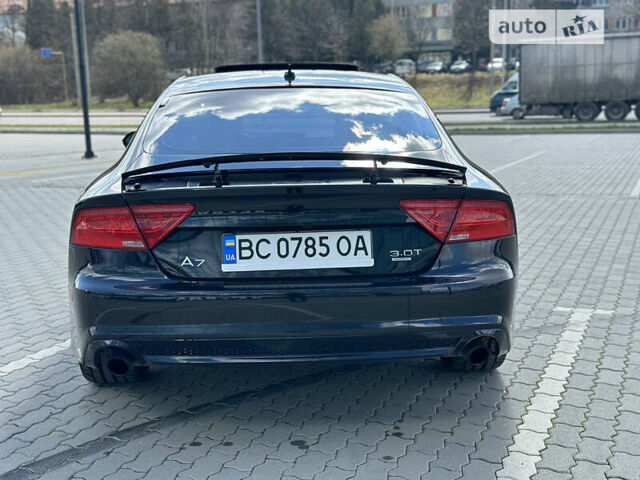 Чорний Ауді A7 Sportback, об'ємом двигуна 3 л та пробігом 157 тис. км за 14700 $, фото 5 на Automoto.ua