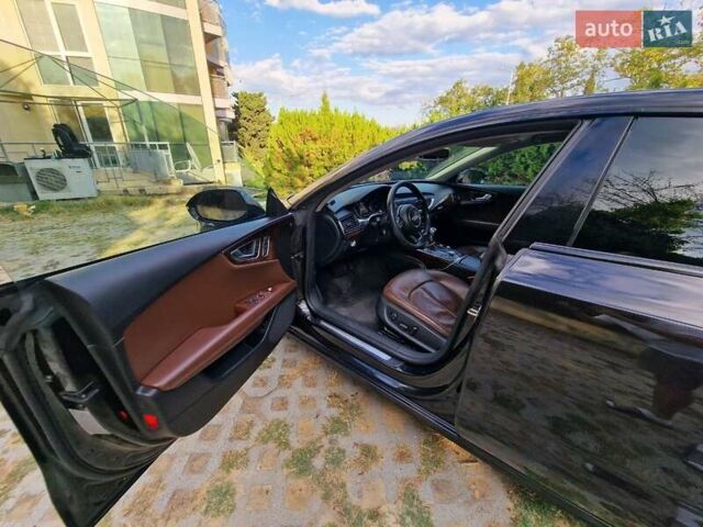 Черный Ауди A7 Sportback, объемом двигателя 3 л и пробегом 207 тыс. км за 14900 $, фото 2 на Automoto.ua