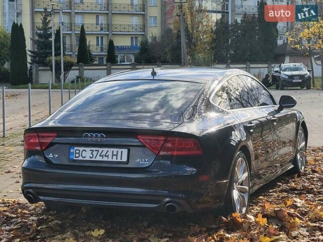Ауді A7 Sportback 2012 у Самборе на Automoto.ua Чорний Ауді A7 Sportback, об'ємом двигуна 3 л та пробігом 255 тис. км за 13100 $, фото 14 на Automoto.ua