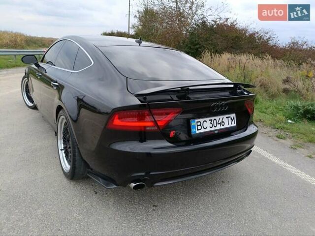 Черный Ауди A7 Sportback, объемом двигателя 3 л и пробегом 314 тыс. км за 13999 $, фото 6 на Automoto.ua