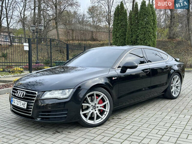 Чорний Ауді A7 Sportback, об'ємом двигуна 3 л та пробігом 208 тис. км за 12950 $, фото 1 на Automoto.ua