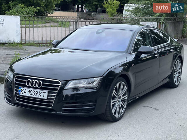 Черный Ауди A7 Sportback, объемом двигателя 3 л и пробегом 263 тыс. км за 19250 $, фото 4 на Automoto.ua