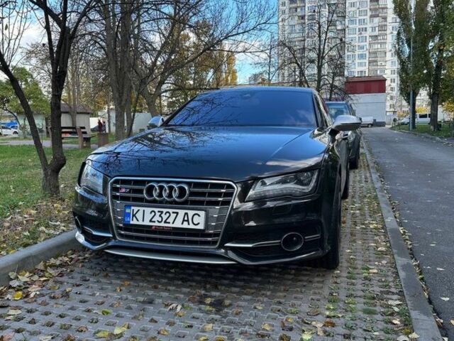 Ауді A7 Sportback 2012 у Києві на Automoto.ua Чорний Ауді A7 Sportback, об'ємом двигуна 3 л та пробігом 120 тис. км за 16999 $, фото 1 на Automoto.ua