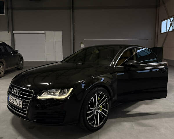 Чорний Ауді A7 Sportback, об'ємом двигуна 3 л та пробігом 194 тис. км за 17500 $, фото 2 на Automoto.ua