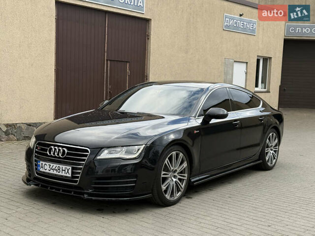 Чорний Ауді A7 Sportback, об'ємом двигуна 3 л та пробігом 170 тис. км за 16999 $, фото 3 на Automoto.ua