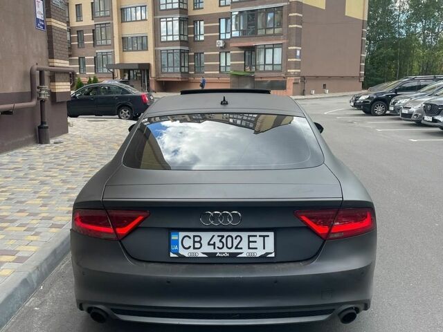 Черный Ауди A7 Sportback, объемом двигателя 3 л и пробегом 280 тыс. км за 9900 $, фото 6 на Automoto.ua