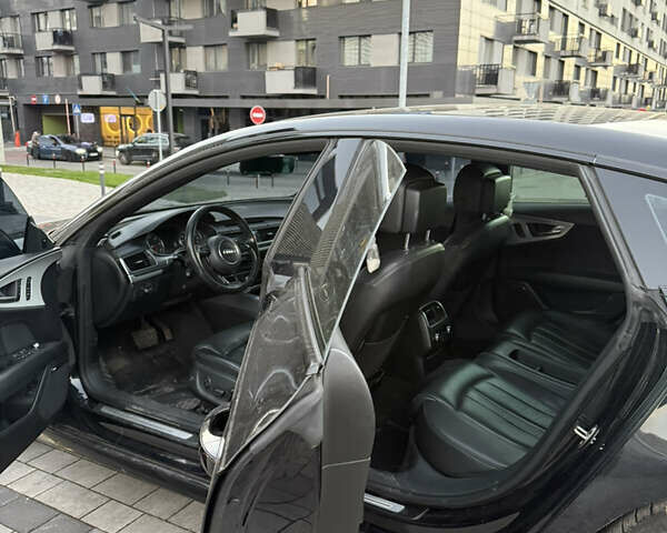 Чорний Ауді A7 Sportback, об'ємом двигуна 3 л та пробігом 183 тис. км за 14500 $, фото 14 на Automoto.ua