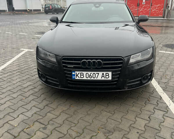 Черный Ауди A7 Sportback, объемом двигателя 2.97 л и пробегом 275 тыс. км за 24000 $, фото 1 на Automoto.ua