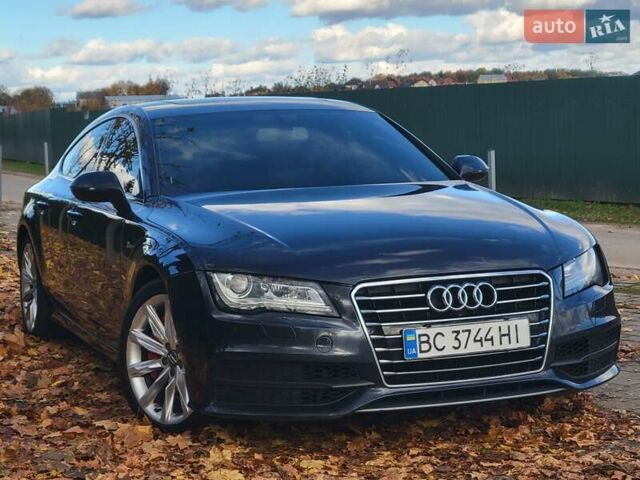 Ауді A7 Sportback 2012 у Самборе на Automoto.ua Чорний Ауді A7 Sportback, об'ємом двигуна 3 л та пробігом 255 тис. км за 13100 $, фото 3 на Automoto.ua