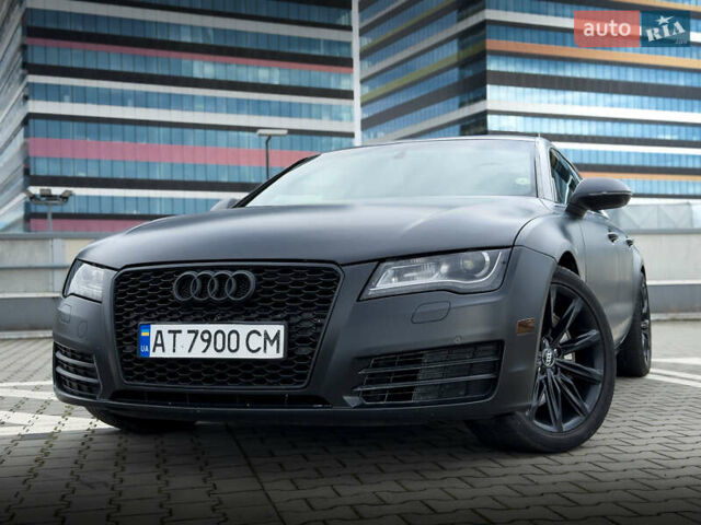 Черный Ауди A7 Sportback, объемом двигателя 3 л и пробегом 228 тыс. км за 17900 $, фото 4 на Automoto.ua