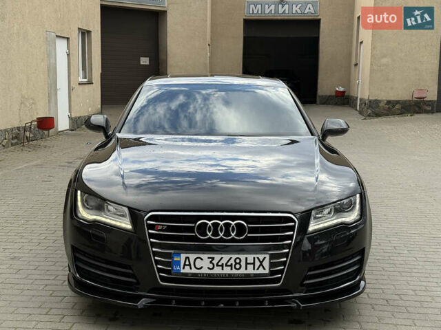 Чорний Ауді A7 Sportback, об'ємом двигуна 3 л та пробігом 170 тис. км за 16999 $, фото 2 на Automoto.ua