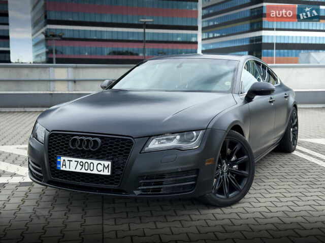 Черный Ауди A7 Sportback, объемом двигателя 3 л и пробегом 228 тыс. км за 17900 $, фото 2 на Automoto.ua