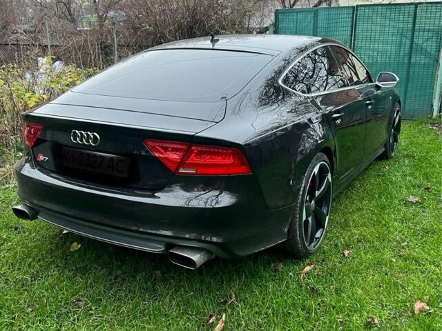 Черный Ауди A7 Sportback, объемом двигателя 3 л и пробегом 120 тыс. км за 15500 $, фото 12 на Automoto.ua