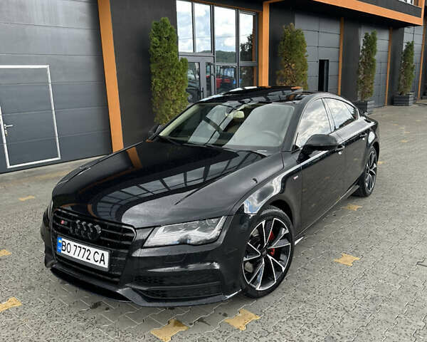 Чорний Ауді A7 Sportback, об'ємом двигуна 2.97 л та пробігом 200 тис. км за 19700 $, фото 2 на Automoto.ua
