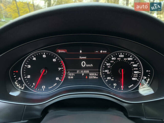 Чорний Ауді A7 Sportback, об'ємом двигуна 3 л та пробігом 220 тис. км за 16500 $, фото 16 на Automoto.ua