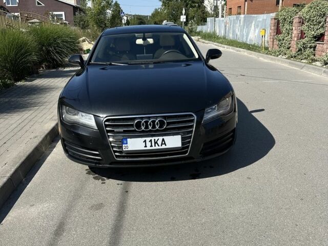 Черный Ауди A7 Sportback, объемом двигателя 3 л и пробегом 151 тыс. км за 18200 $, фото 7 на Automoto.ua