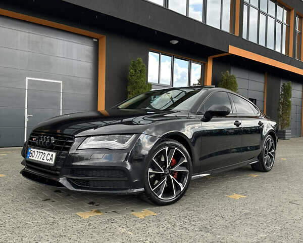 Чорний Ауді A7 Sportback, об'ємом двигуна 2.97 л та пробігом 200 тис. км за 19700 $, фото 1 на Automoto.ua