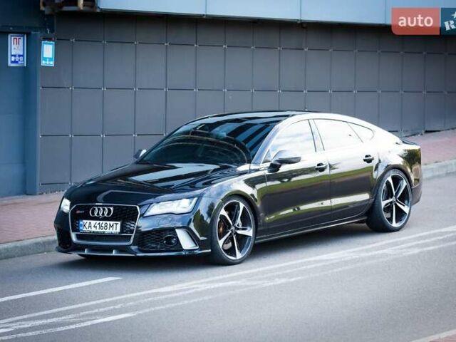 Черный Ауди A7 Sportback, объемом двигателя 3 л и пробегом 140 тыс. км за 22500 $, фото 2 на Automoto.ua