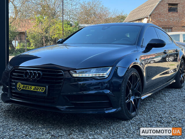 Черный Ауди A7 Sportback, объемом двигателя 3 л и пробегом 200 тыс. км за 20500 $, фото 4 на Automoto.ua