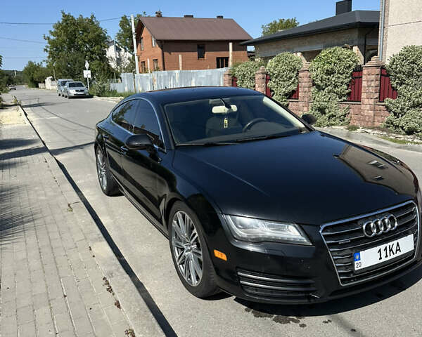 Черный Ауди A7 Sportback, объемом двигателя 3 л и пробегом 185 тыс. км за 18200 $, фото 2 на Automoto.ua