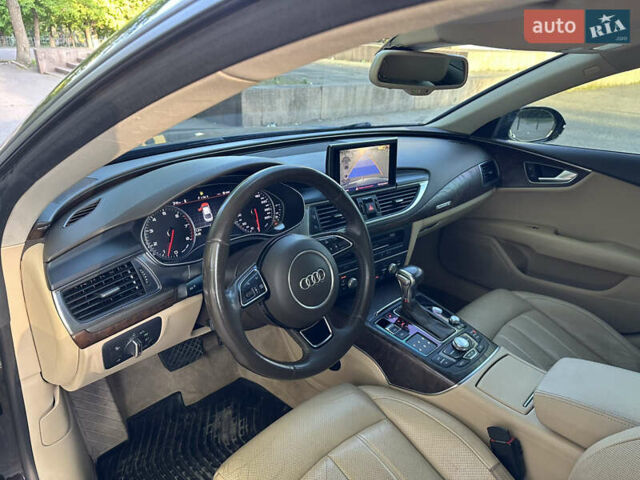 Черный Ауди A7 Sportback, объемом двигателя 3 л и пробегом 201 тыс. км за 15000 $, фото 11 на Automoto.ua