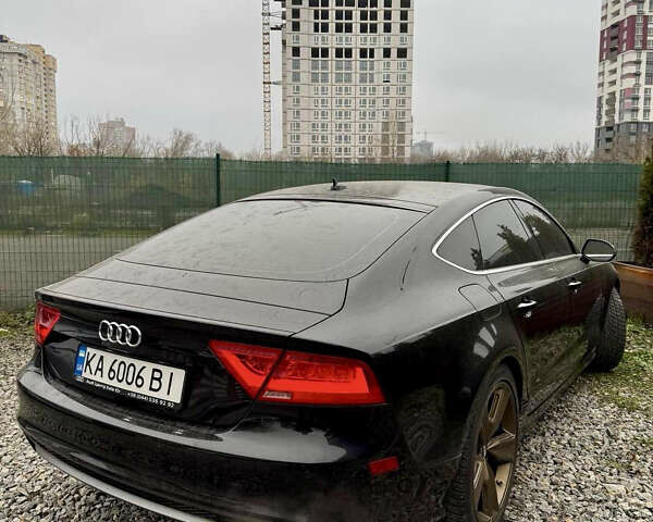 Черный Ауди A7 Sportback, объемом двигателя 3 л и пробегом 201 тыс. км за 15799 $, фото 3 на Automoto.ua