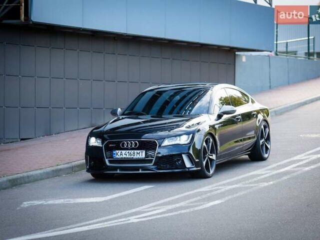 Черный Ауди A7 Sportback, объемом двигателя 3 л и пробегом 140 тыс. км за 22500 $, фото 3 на Automoto.ua