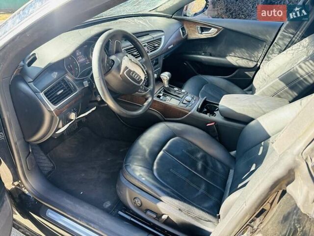 Черный Ауди A7 Sportback, объемом двигателя 3 л и пробегом 183 тыс. км за 6300 $, фото 8 на Automoto.ua
