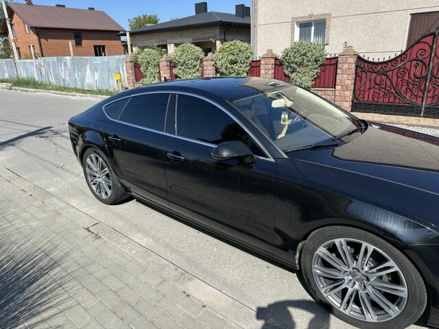 Черный Ауди A7 Sportback, объемом двигателя 3 л и пробегом 151 тыс. км за 18200 $, фото 5 на Automoto.ua