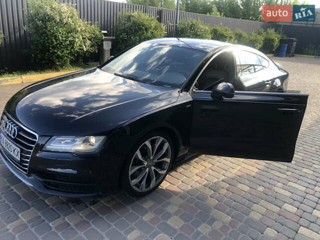 Чорний Ауді A7 Sportback, об'ємом двигуна 3 л та пробігом 190 тис. км за 16450 $, фото 9 на Automoto.ua